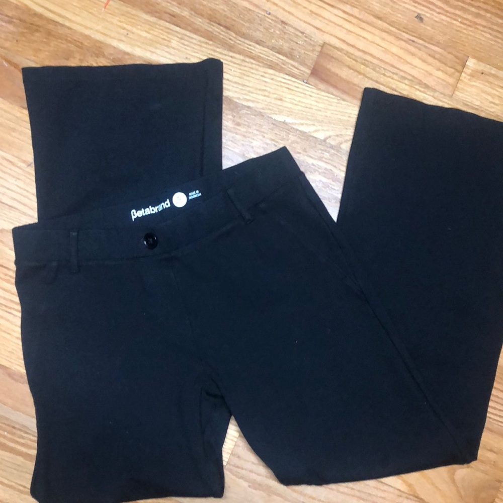 Betabrand Yoga Work Pants Boot Cut Size SP